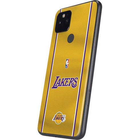 NBA Los Angeles Lakers Jersey Google Pixel 5 Skin